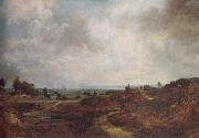 John Constable, Hampstead Heath with London in the distance